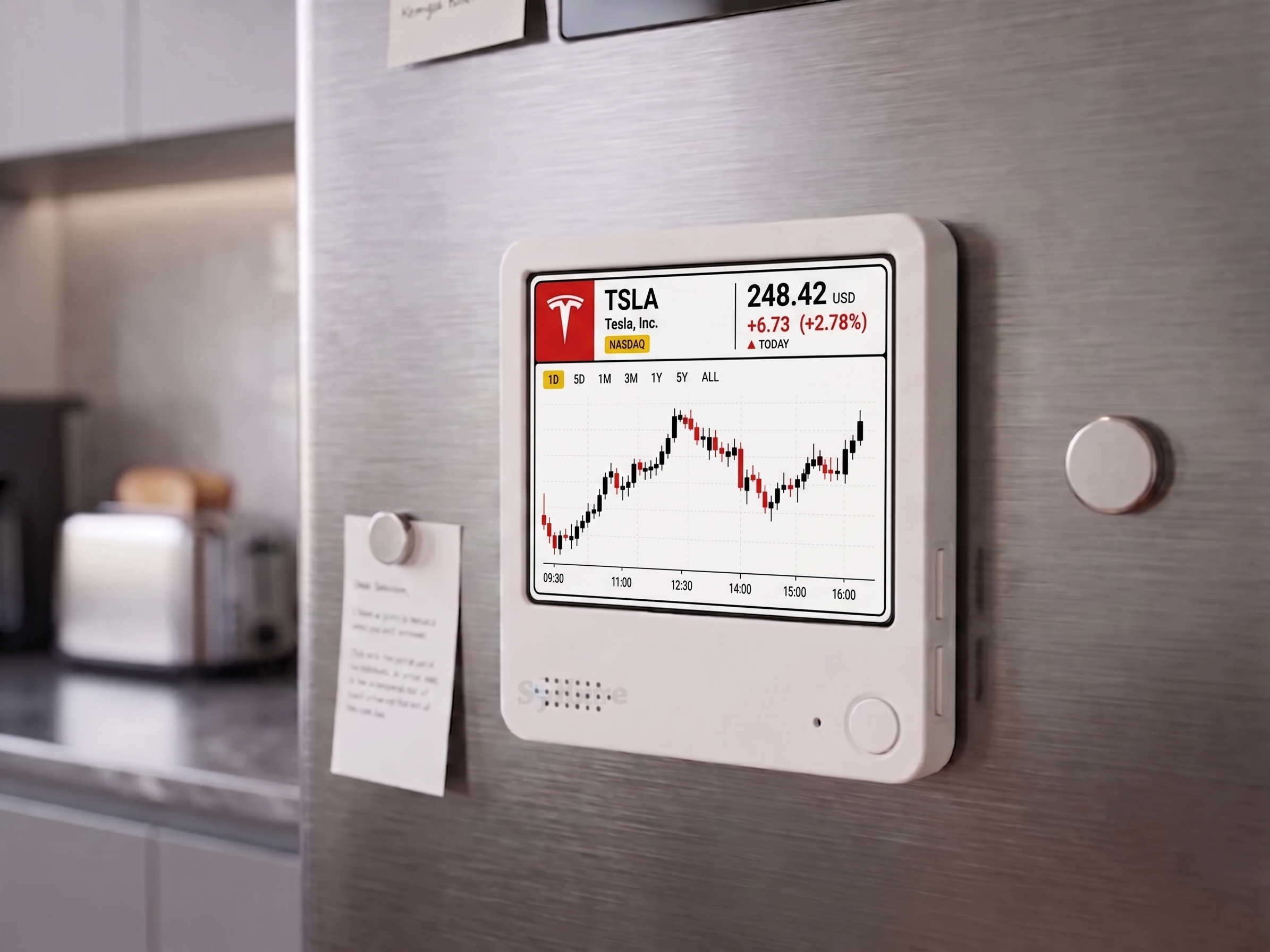 Live crypto stock price ticker, Custom finance tracker, Stock market tracker, Stock price monitor, Multi-Platform Connectivity detail image 3
