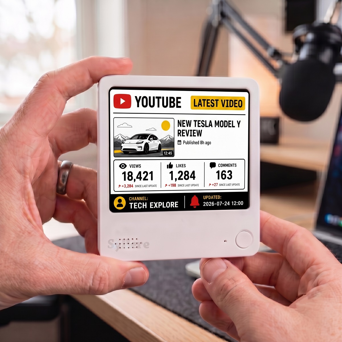 Everview -YouTube Latest Video Tracker -Realtime Stats, social media tracker, Video stats display, Multi-Platform Connectivity detail image 8