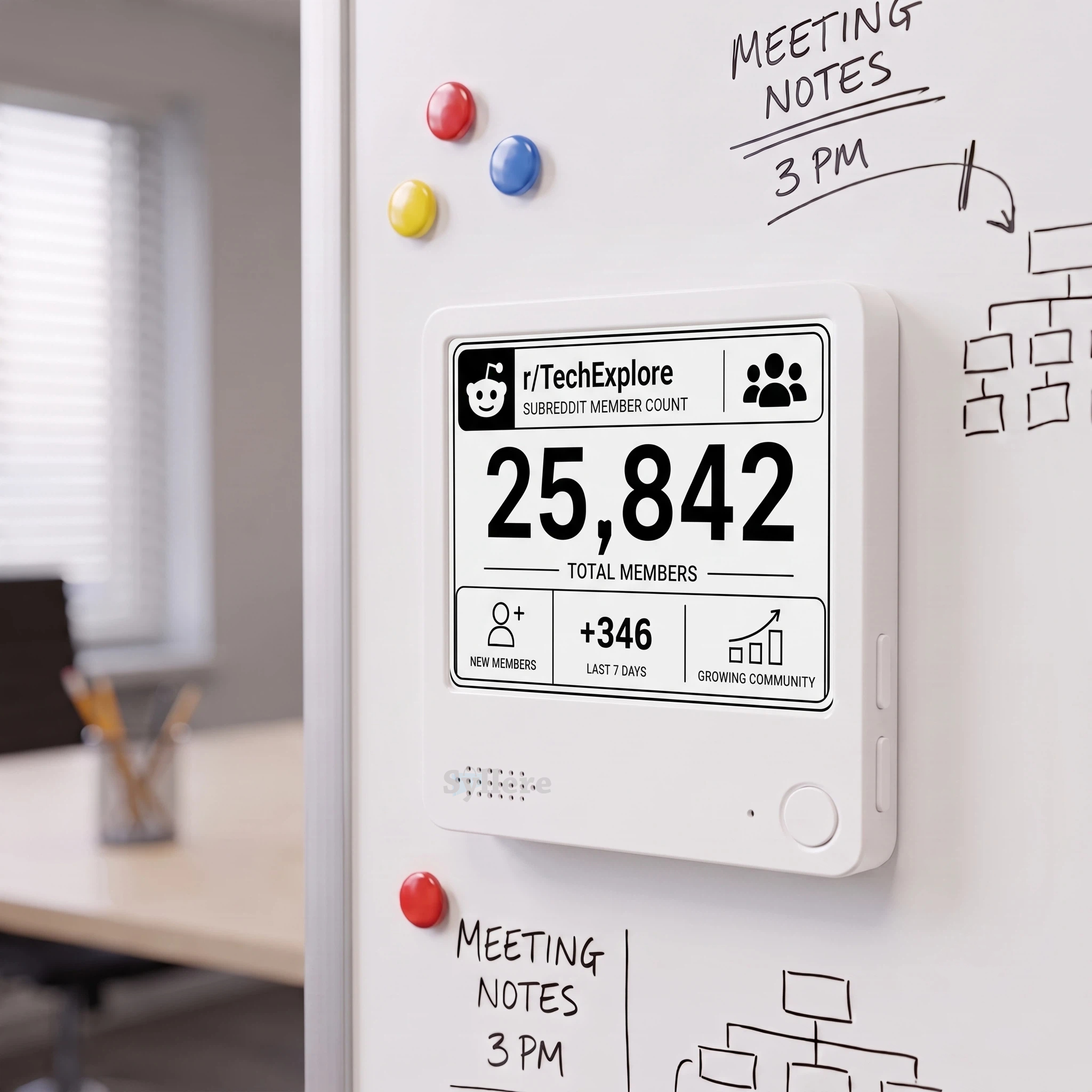 Reddit Subreddit Member Counter, Subreddit Member Tracker, Real-Time Community Widget for Moderators, Multi-Platform Connectivity detail image 1
