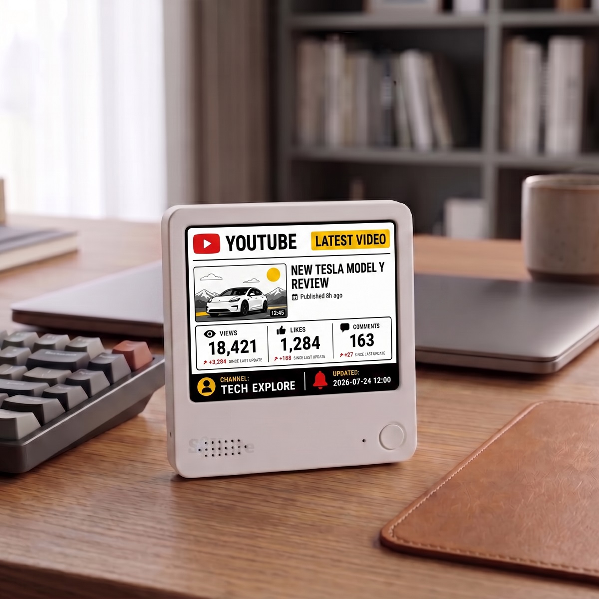 Everview -YouTube Latest Video Tracker -Realtime Stats, social media tracker, Video stats display, Multi-Platform Connectivity detail image 6