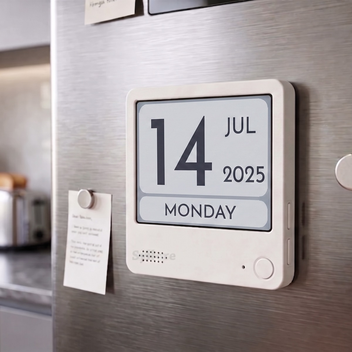 The Self-Updating Calendar | Customisable Case, Minimalist Desk Calendar for Home & Office detail image 1