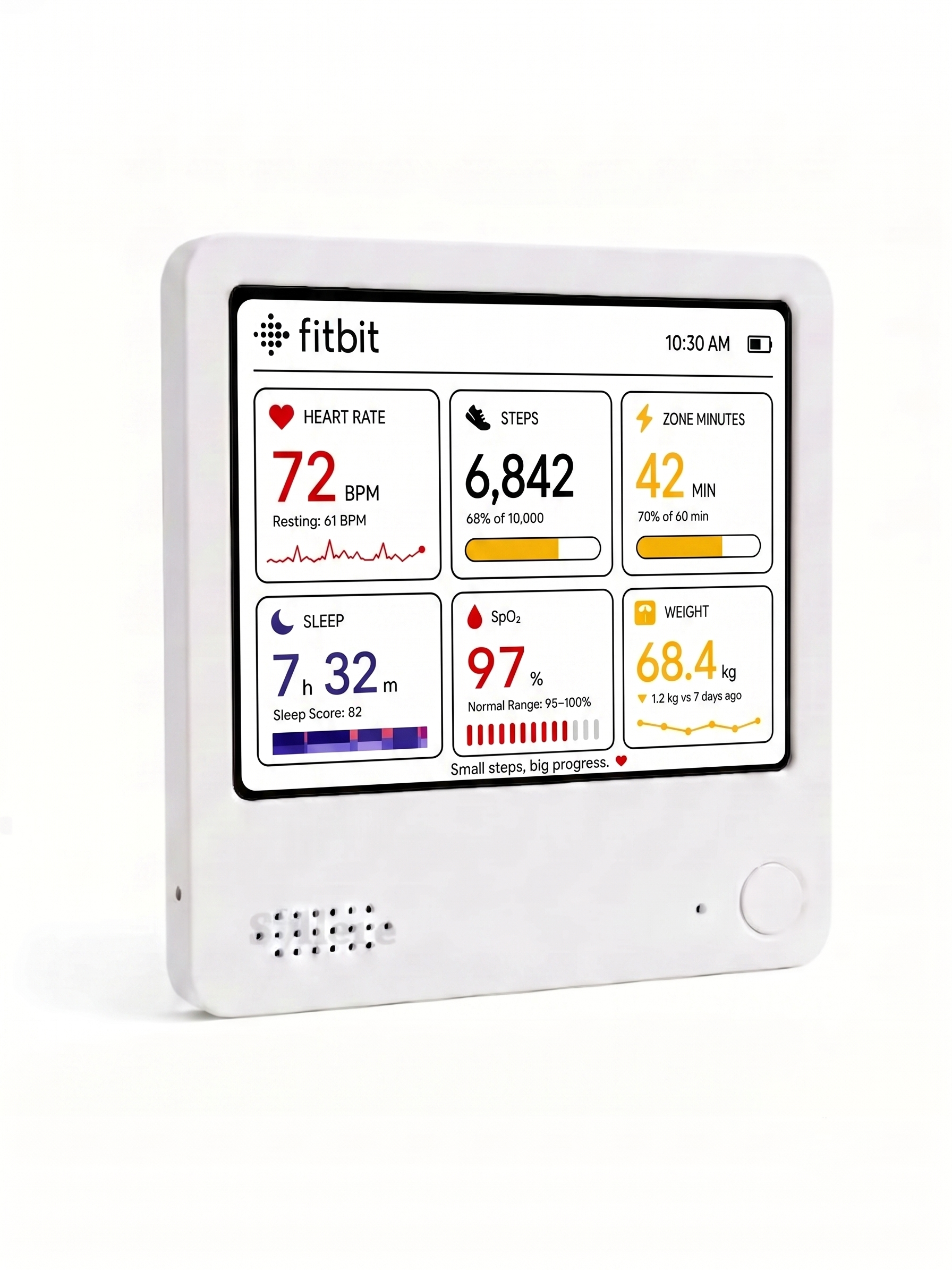 Fitbit Health Tracker, Multi-Platform Connectivity, Weight Loss Tracker, Portable Device, Lifestyle Tracker, Gift for Her/Him detail image 4