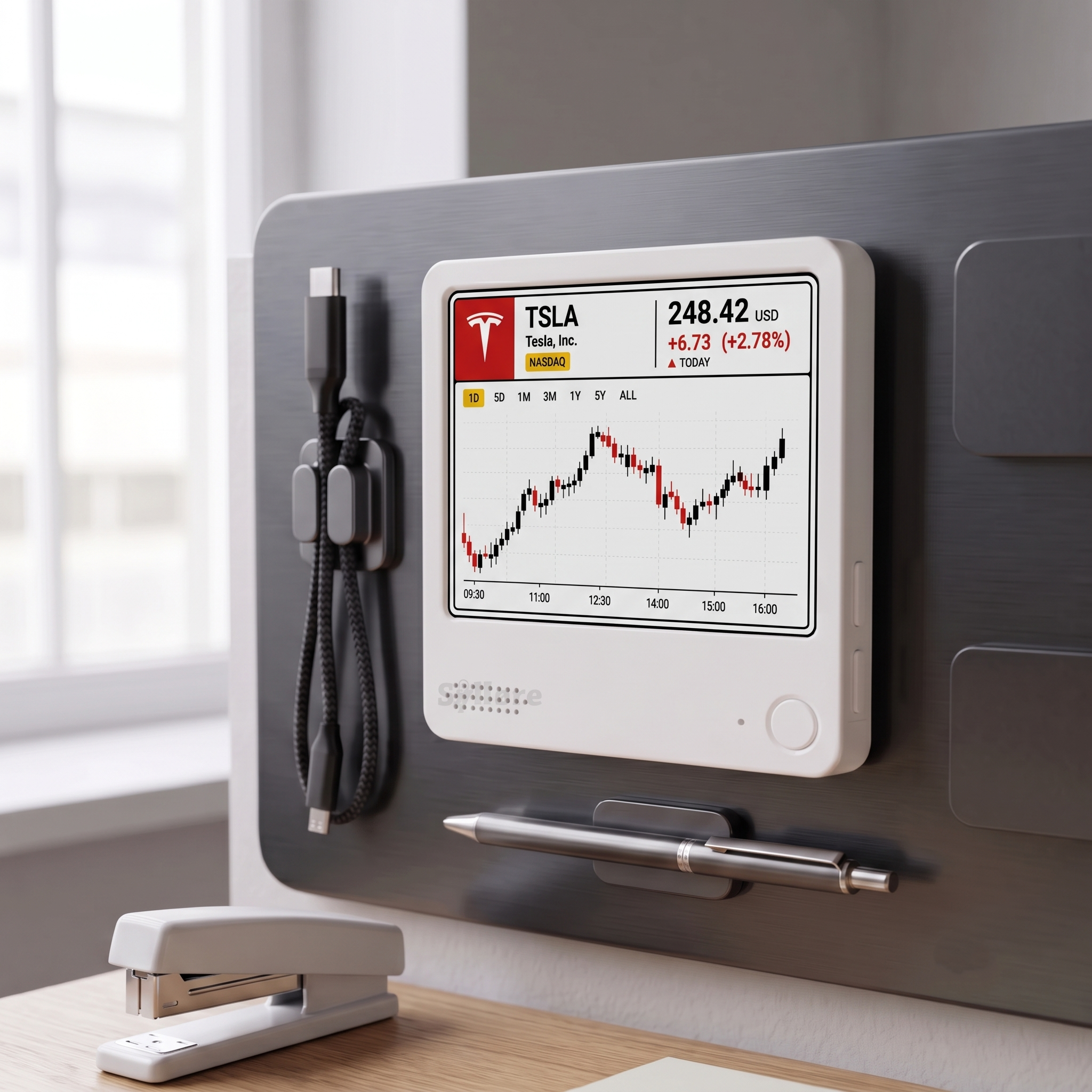 Live crypto stock price ticker, Custom finance tracker, Stock market tracker, Stock price monitor, Multi-Platform Connectivity detail image 1