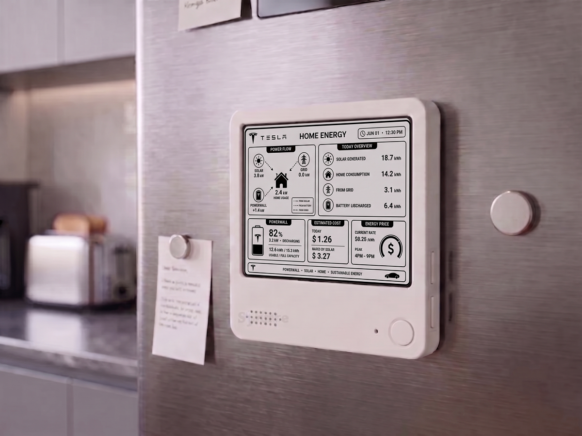 Everview -Tesla Powerwall, Real-time Data Monitor, Home Energy Monitor, Solar Energy tracker, Multi-Platform Connectivity, Gift for Men Tech detail image 8