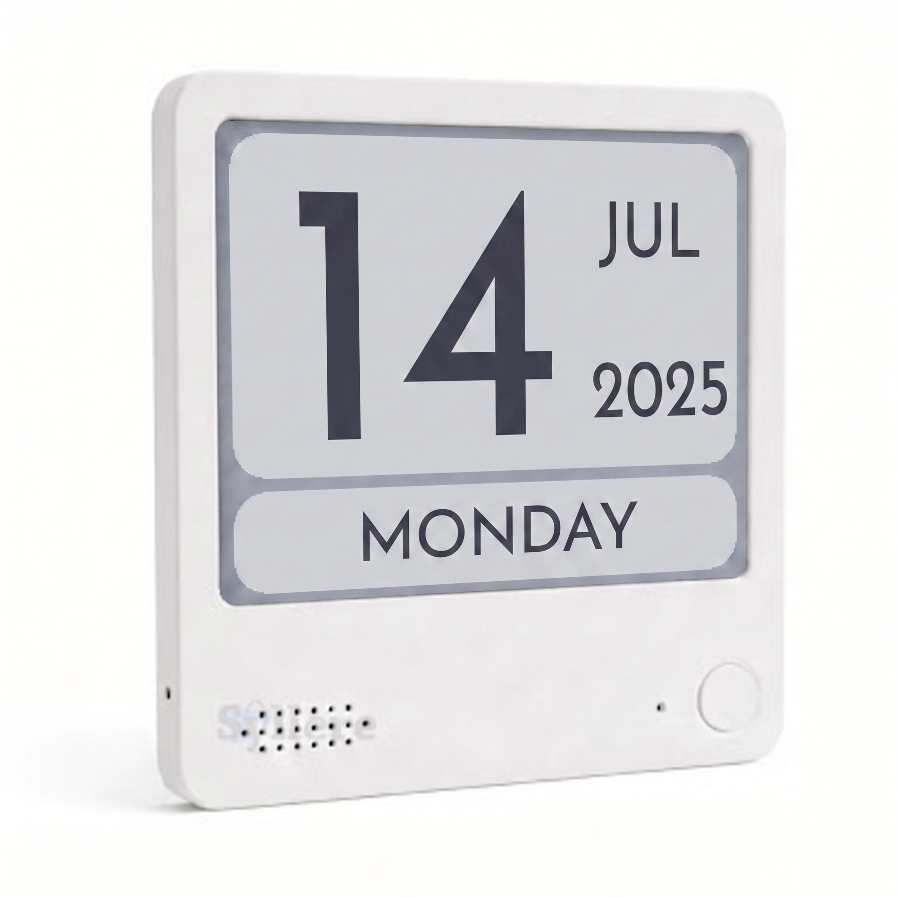 The Self-Updating Calendar | Customisable Case, Minimalist Desk Calendar for Home & Office