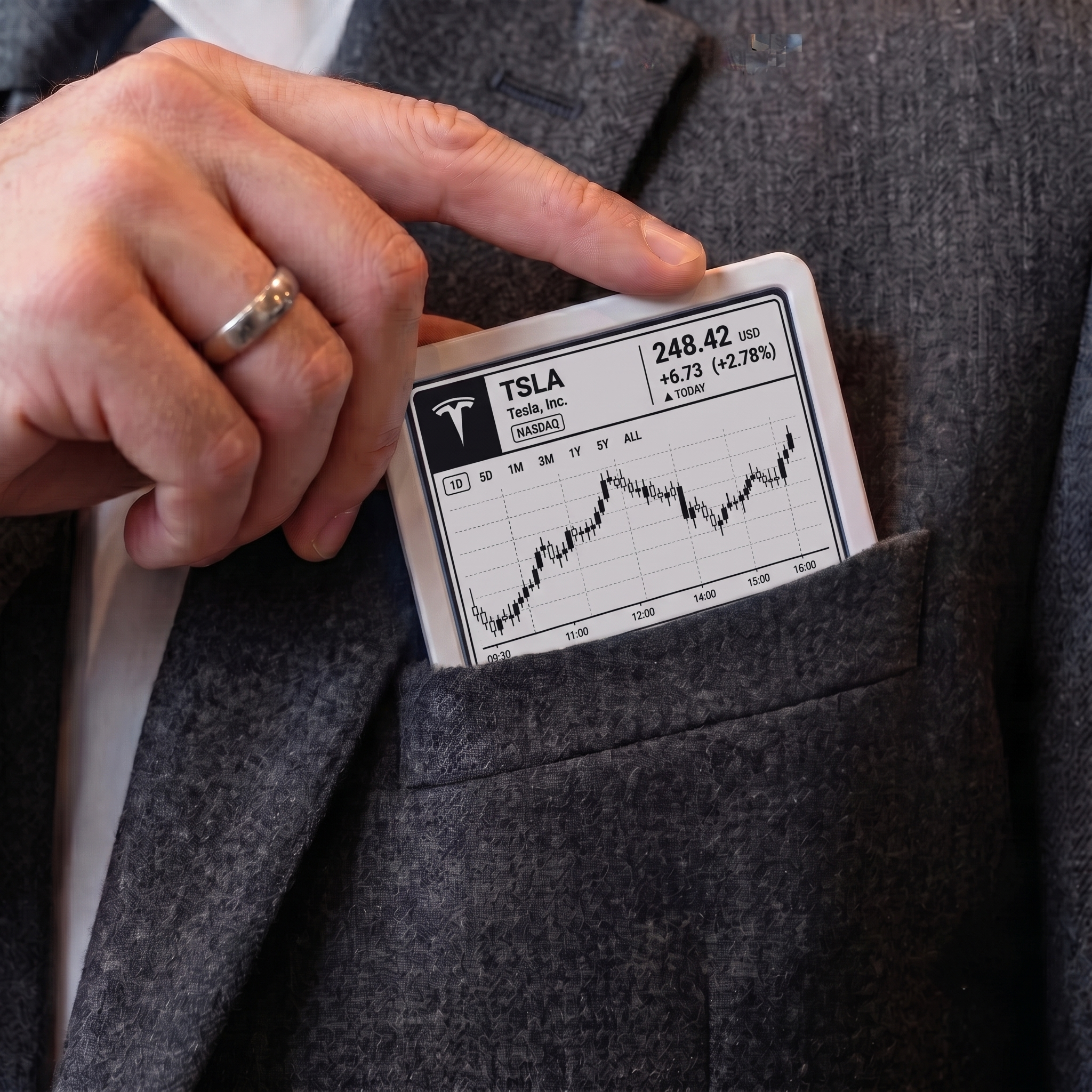Live crypto stock price ticker, Custom finance tracker, Stock market tracker, Stock price monitor, Multi-Platform Connectivity detail image 8