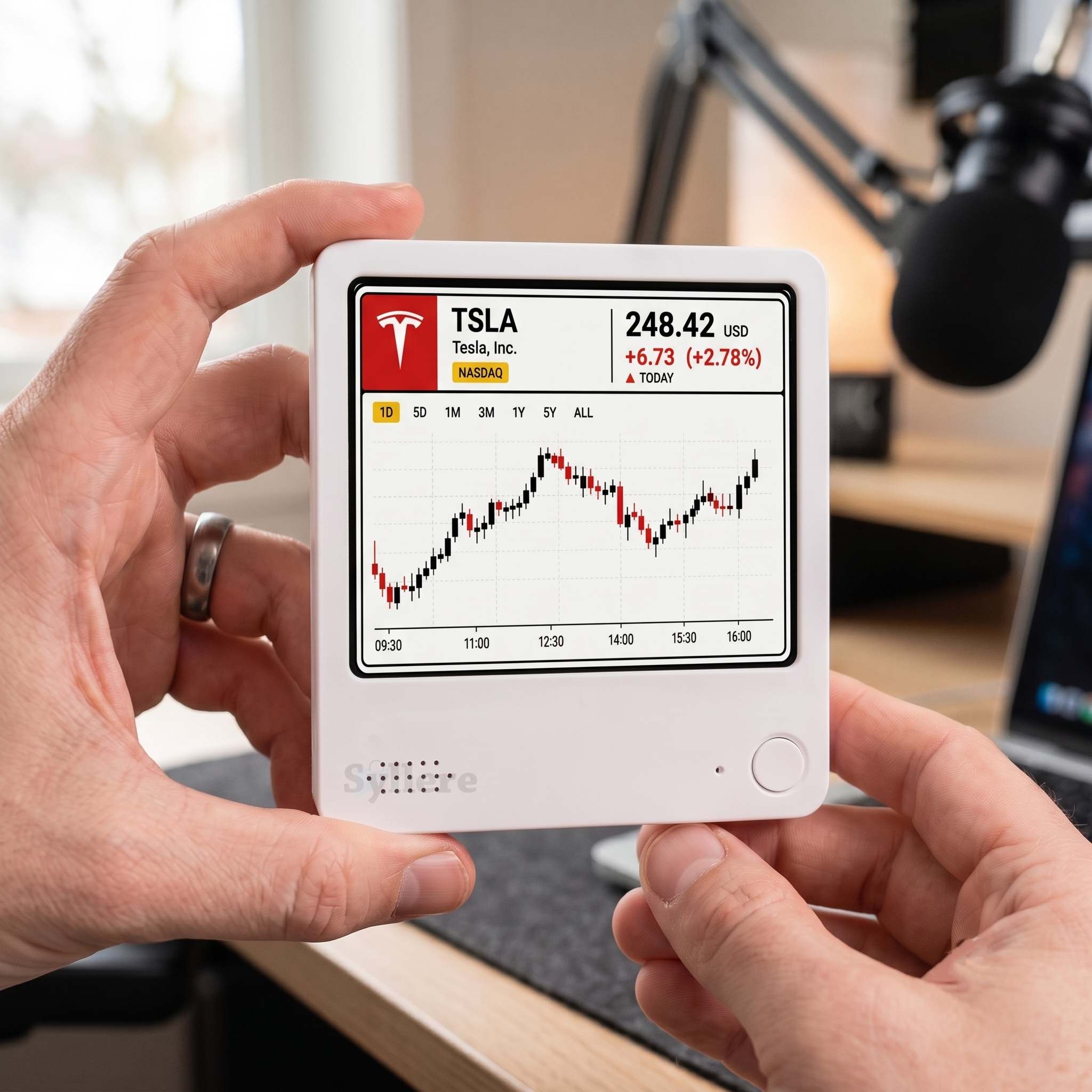 Live crypto stock price ticker, Custom finance tracker, Stock market tracker, Stock price monitor, Multi-Platform Connectivity detail image 6