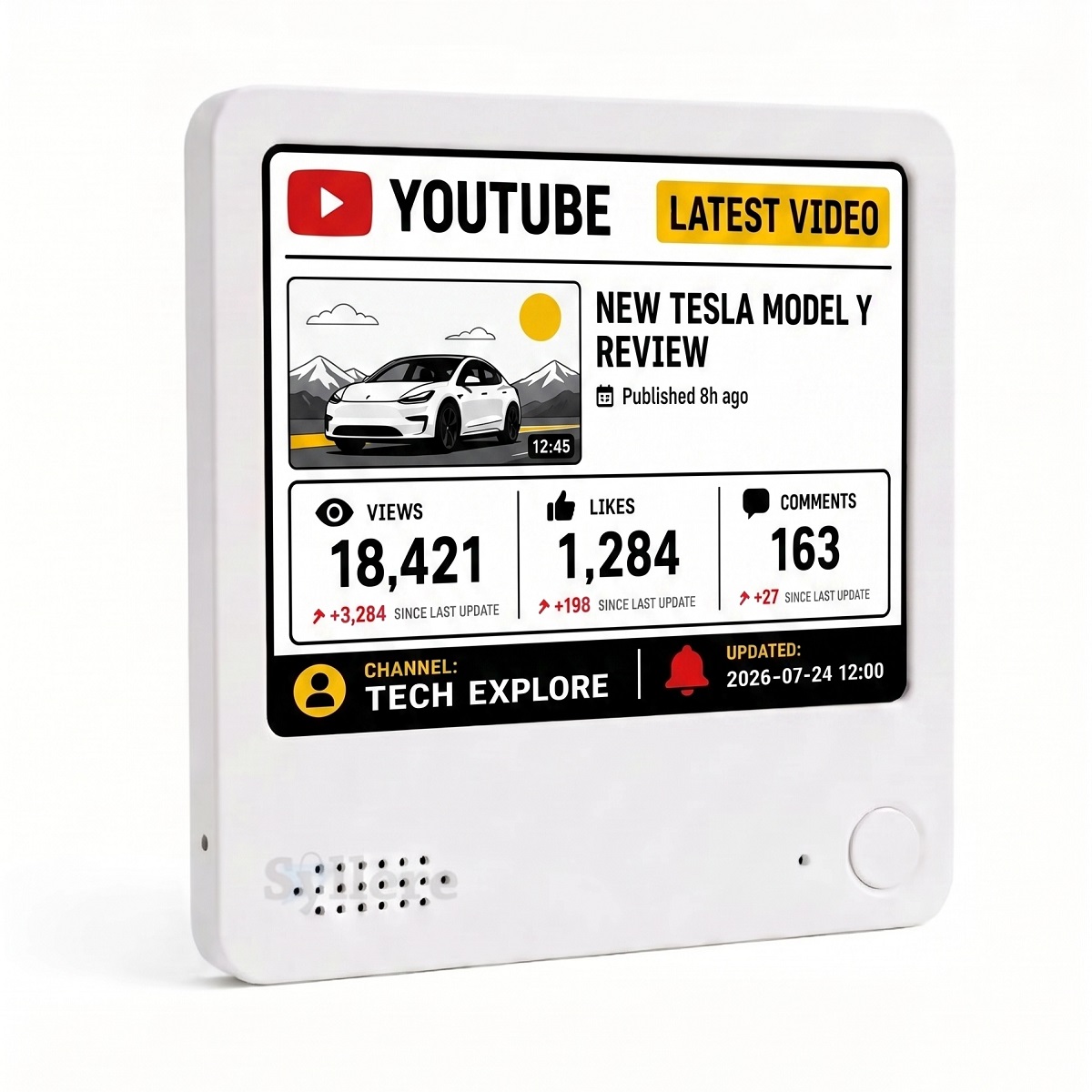 Everview -YouTube Latest Video Tracker -Realtime Stats, social media tracker, Video stats display, Multi-Platform Connectivity detail image 4